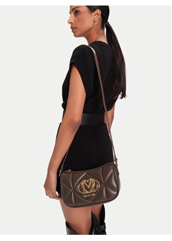 Torebka LOVE MOSCHINO JC4083PP0NLC0313 Brązowy ze sklepu eobuwie.pl w kategorii Kopertówki - zdjęcie 188249277