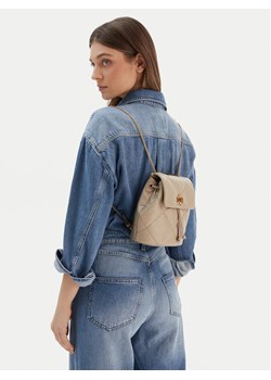 Plecak Tory Burch Kira Diamond Quilt Small Bacpack 170485 Écru ze sklepu eobuwie.pl w kategorii Plecaki - zdjęcie 188249326