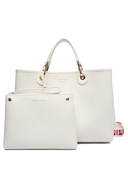 Torebka Emporio Armani EW000360 AF12103 M0034 Biały ze sklepu eobuwie.pl w kategorii Torebki bagietki - zdjęcie 188249337