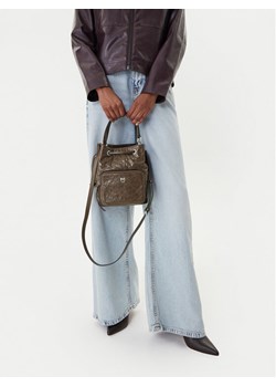 Torebka PINKO Cargo Bucket Al 25-26 PLTT 105112 A2JC Brązowy ze sklepu eobuwie.pl w kategorii Torebki worki - zdjęcie 188249356