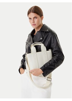 Torebka HUGO Becky Up 50547473 Biały ze sklepu eobuwie.pl w kategorii Torby Shopper bag - zdjęcie 188249367