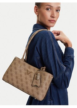 Torebka Guess Meridian II HWSG69 74090 Beżowy ze sklepu eobuwie.pl w kategorii Torebki damskie - zdjęcie 188249386