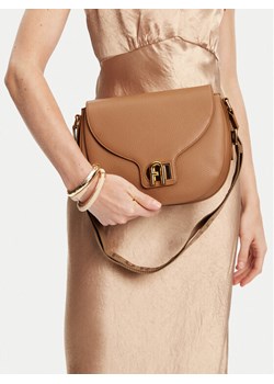 Torebka Furla Lotus S WB01605 BX0356 CN 4275S Brązowy ze sklepu eobuwie.pl w kategorii Listonoszki - zdjęcie 188249389