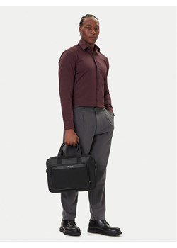Torba na laptopa Tommy Hilfiger Th Foundation Computer Bag AM0AM13626 Czarny ze sklepu eobuwie.pl w kategorii Torby męskie - zdjęcie 188249428