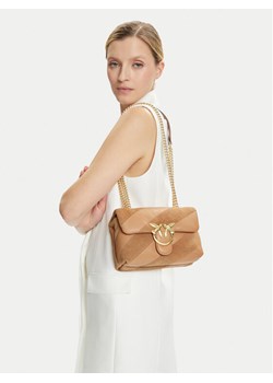 Torebka PINKO Love Puff Mini Cl AI 25-26 PLTT 100039 A2JY Różowy ze sklepu eobuwie.pl w kategorii Kopertówki - zdjęcie 188249477