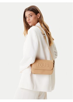 Torebka TOUS Brenda 2002106544 Beżowy ze sklepu eobuwie.pl w kategorii Listonoszki - zdjęcie 188249489