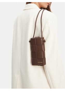 Etui na telefon Gino Rossi C-BFT231202 Brązowy ze sklepu eobuwie.pl w kategorii Etui - zdjęcie 188249597