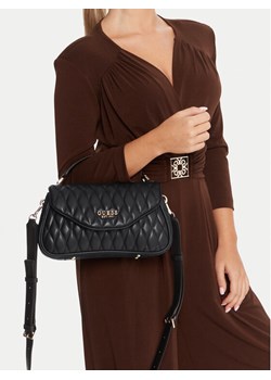 Torebka Guess Valla HWQG81 22200 Czarny ze sklepu eobuwie.pl w kategorii Listonoszki - zdjęcie 188249616