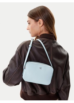 Torebka Calvin Klein Ck Camera Bag LV04F3173G Błękitny ze sklepu eobuwie.pl w kategorii Listonoszki - zdjęcie 188249649