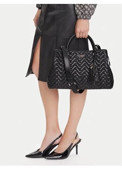 Torebka Guess Melisandra HWQG96 53070 Czarny ze sklepu eobuwie.pl w kategorii Torebki damskie - zdjęcie 188249697