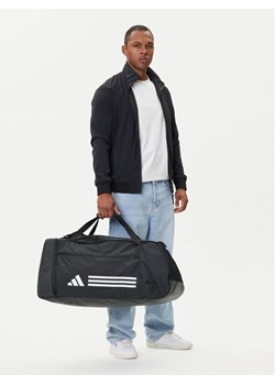 Torba adidas Essentials 3-Stripes Large JY4149 Czarny ze sklepu eobuwie.pl w kategorii Torby podróżne - zdjęcie 188249735