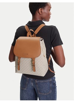 Plecak MICHAEL Michael Kors Quinn 30T5GQNB2B Beżowy ze sklepu eobuwie.pl w kategorii Plecaki - zdjęcie 188249739