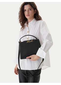 Torebka KARL LAGERFELD B1W30058 Czarny ze sklepu eobuwie.pl w kategorii Torebki damskie - zdjęcie 188249747