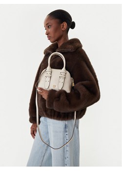 Torebka PINKO Bowling Bag Zip Mini AI 25-26 PLTT 105333 A0QO Écru ze sklepu eobuwie.pl w kategorii Kuferki - zdjęcie 188249918