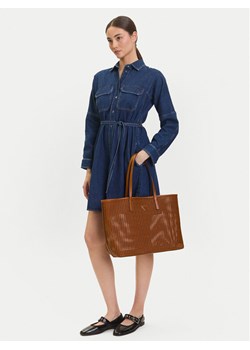 Torebka Guess Brigitta HWWZ72 06240 Brązowy ze sklepu eobuwie.pl w kategorii Torby Shopper bag - zdjęcie 188249946