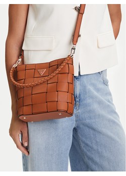 Torebka Guess Maylee HWWG96 61030 Brązowy ze sklepu eobuwie.pl w kategorii Torebki damskie - zdjęcie 188249978