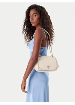 Torebka Guess Talent HWNG96 69210 Écru ze sklepu eobuwie.pl w kategorii Listonoszki - zdjęcie 188249988