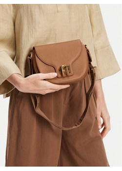 Torebka Furla Lotus  WB01491 BX0356 CN 4275S Brązowy ze sklepu eobuwie.pl w kategorii Listonoszki - zdjęcie 188249996