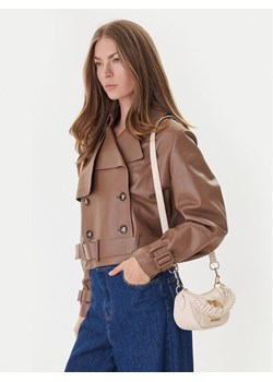 Torebka LOVE MOSCHINO JC4189PP0NLC0110 Écru ze sklepu eobuwie.pl w kategorii Listonoszki - zdjęcie 188250017