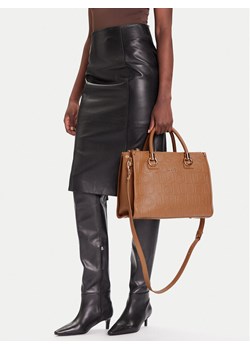 Torebka Liu Jo Ecs M Satchel AF5008 E0538 Brązowy ze sklepu eobuwie.pl w kategorii Torebki damskie - zdjęcie 188250226