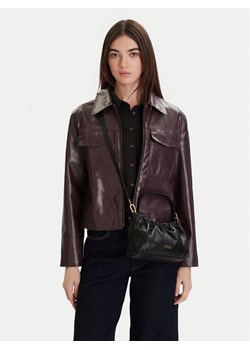 Torebka Tommy Hilfiger Soft Leather Mini Crossover AW0AW18306 Czarny ze sklepu eobuwie.pl w kategorii Torebki damskie - zdjęcie 188250265