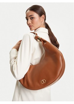 Torebka TWINSET 252TB7091 Brązowy ze sklepu eobuwie.pl w kategorii Torebki damskie - zdjęcie 188250389