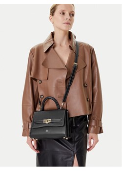 Torebka Aigner Farah S 133071 Czarny ze sklepu eobuwie.pl w kategorii Kuferki - zdjęcie 188250487