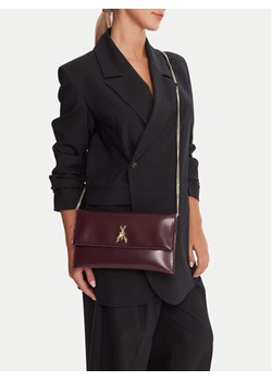 Torebka Patrizia Pepe CB5460 L011 Bordowy ze sklepu eobuwie.pl w kategorii Kopertówki - zdjęcie 188250567