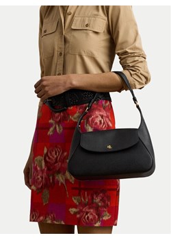Torebka LAUREN RALPH LAUREN 431969364001 Czarny ze sklepu eobuwie.pl w kategorii Listonoszki - zdjęcie 188250599