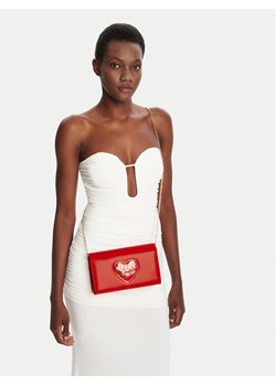 Torebka LOVE MOSCHINO JC4186PP1NLP0500 Czerwony ze sklepu eobuwie.pl w kategorii Kopertówki - zdjęcie 188250656