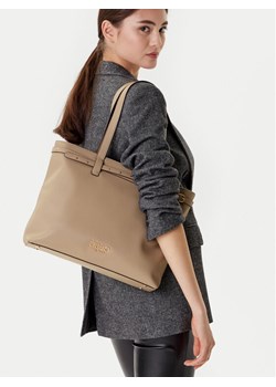 Torebka Liu Jo Ecs M Tote AF5135 E0058 Beżowy ze sklepu eobuwie.pl w kategorii Torby Shopper bag - zdjęcie 188250666