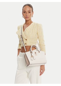 Torebka Guess Queensland HWVG96 55060 Écru ze sklepu eobuwie.pl w kategorii Torebki damskie - zdjęcie 188250697