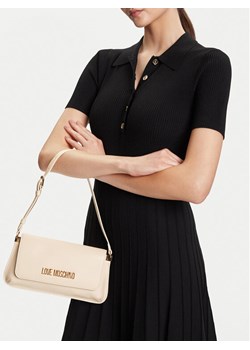 Torebka LOVE MOSCHINO JC4058PP1NLO0110 Beżowy ze sklepu eobuwie.pl w kategorii Listonoszki - zdjęcie 188250717