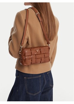 Torebka Guess Marion Mini HWWG80 72720 Brązowy ze sklepu eobuwie.pl w kategorii Listonoszki - zdjęcie 188250859