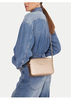 Torebka Liu Jo Halona AF5153 E0087 Złoty ze sklepu eobuwie.pl w kategorii Listonoszki - zdjęcie 188250905