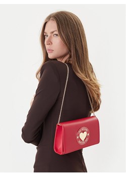 Torebka LOVE MOSCHINO JC4368PP0NKG0500 Czerwony ze sklepu eobuwie.pl w kategorii Kopertówki - zdjęcie 188250955