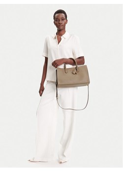 Torebka MICHAEL Michael Kors Scarlett 30F4GETS2L Beżowy ze sklepu eobuwie.pl w kategorii Kuferki - zdjęcie 188251108