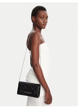Torebka LOVE MOSCHINO JC4079PP1NLA000B Czarny ze sklepu eobuwie.pl w kategorii Kopertówki - zdjęcie 188251118