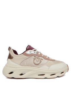 Sneakersy PINKO Pink 09 SS0167 P132 Beżowy ze sklepu eobuwie.pl w kategorii Buty sportowe damskie - zdjęcie 188251129