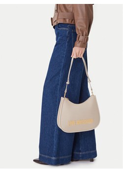 Torebka LOVE MOSCHINO JC4021PP0NKD0110 Écru ze sklepu eobuwie.pl w kategorii Torebki damskie - zdjęcie 188251157