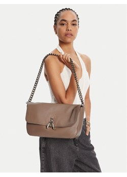 Torebka Patrizia Pepe 8B0279/L165-B744 Brązowy ze sklepu eobuwie.pl w kategorii Listonoszki - zdjęcie 188251175