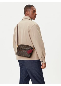 Saszetka Guess HMMILO P5422 Brązowy ze sklepu eobuwie.pl w kategorii Saszetki - zdjęcie 188251209