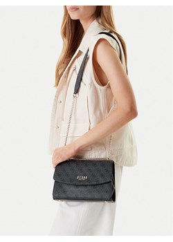 Torebka Guess Calista HWSG73 34210 Szary ze sklepu eobuwie.pl w kategorii Kopertówki - zdjęcie 188251229