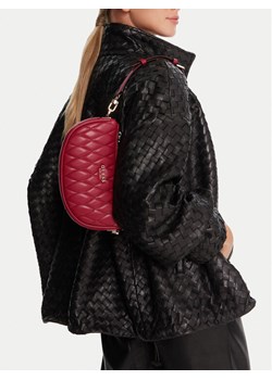 Guess Torebka Valla Mini HWQG81 22720 Czerwony ze sklepu MODIVO w kategorii Listonoszki - zdjęcie 188255435