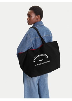 KARL LAGERFELD Torebka A1W50006 Czarny ze sklepu MODIVO w kategorii Torby Shopper bag - zdjęcie 188255526
