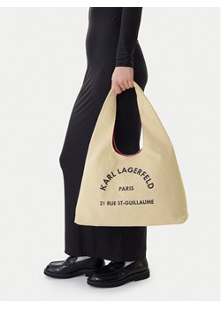 KARL LAGERFELD Torebka B1W50015 Beżowy ze sklepu MODIVO w kategorii Torby Shopper bag - zdjęcie 188255599