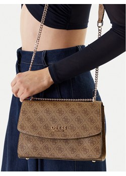 Guess Torebka Calista HWSG73 34210 Brązowy ze sklepu MODIVO w kategorii Kopertówki - zdjęcie 188255658