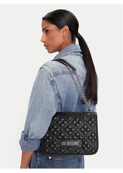LOVE MOSCHINO Torebka JC4000PP0NLA000B Czarny ze sklepu MODIVO w kategorii Torebki damskie - zdjęcie 188255676
