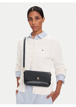 Tommy Hilfiger Torebka Th Icon Conv AW0AW17677 Granatowy ze sklepu MODIVO w kategorii Listonoszki - zdjęcie 188255787