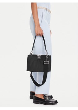 Tommy Hilfiger Torebka Th Her Med Satchel Nylon Sv AW0AW18200 Czarny ze sklepu MODIVO w kategorii Torebki damskie - zdjęcie 188255887